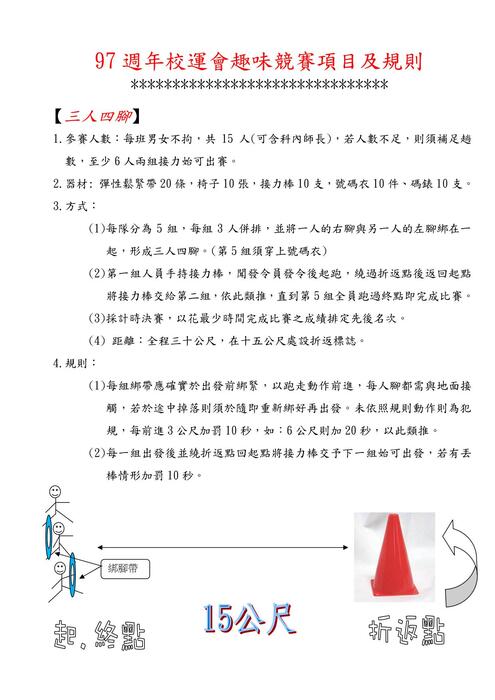 97週年校運會-趣味競賽資訊圖片