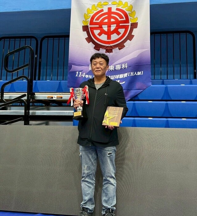 足球隊榮獲114學年足球聯賽高男全國第七名圖片