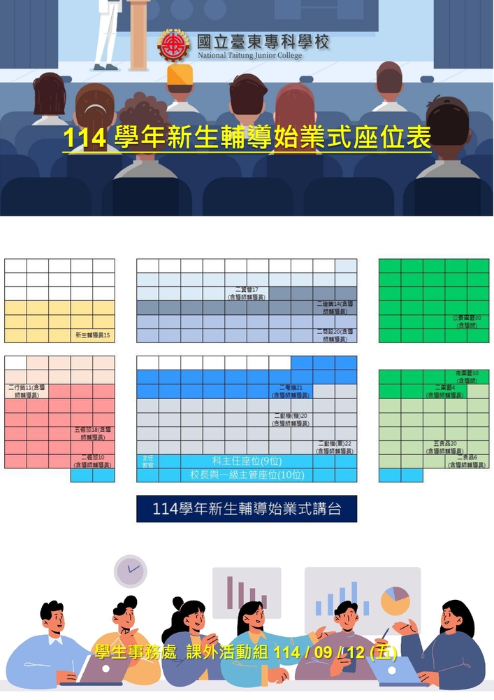 114學年新生輔導始業式活動(114/9/12(五))圖片