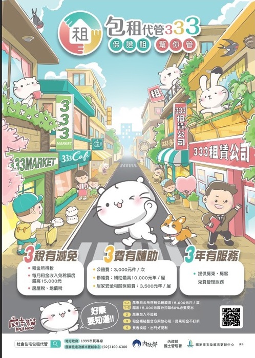 社會住宅包租代管第4期計畫業者名單宣導圖片